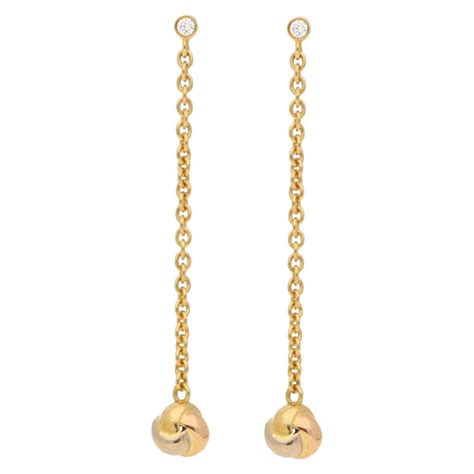 cartier love knot earrings